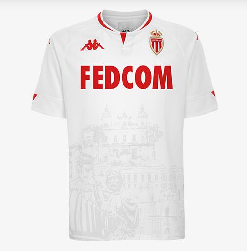 AS Monaco Football Kit Third Soccer Jersey 2020/21